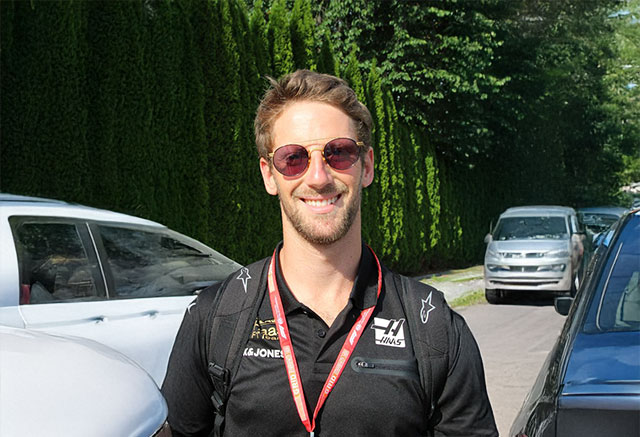 Romain Grosjean Reunites with Haas for Mugello Test