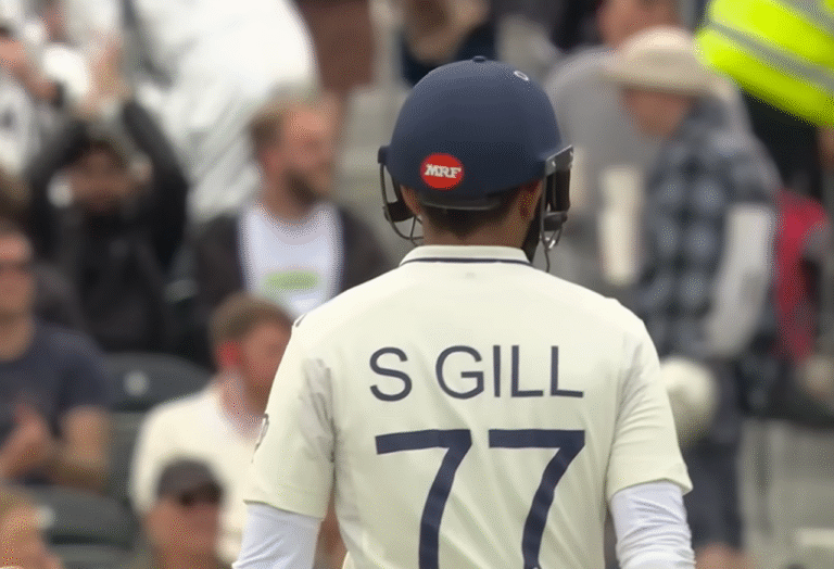 Shubman Gill Under Observation After Neck Injury