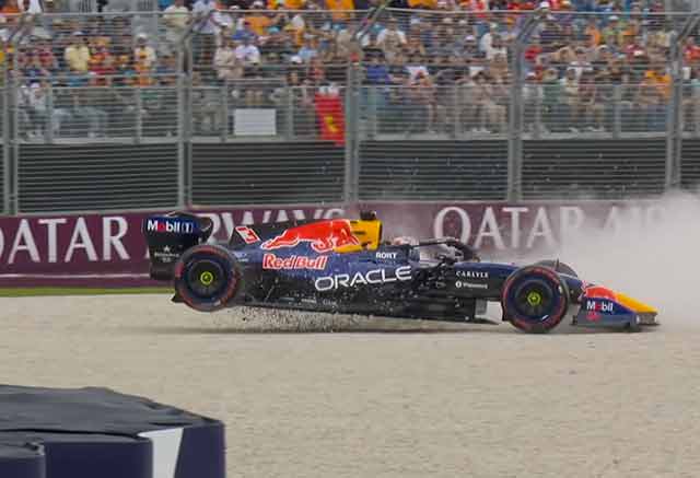 Max Verstappen Crash Leads to X-Ray Check