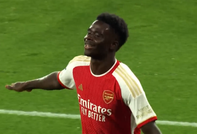 Arsenal Champions League Final After Saka Goal