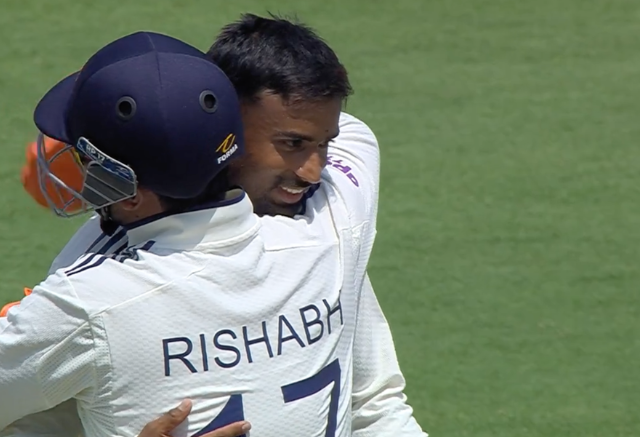 Manav Suthar Debut's debut on the international stage