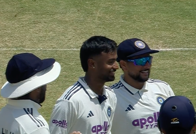 Manav Suthar Debut Shines in India Dominance