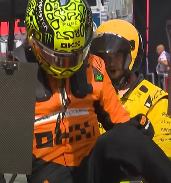 Lando Norris’s Car Repaired by McLaren Post-Collision
