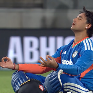Abhishek Sharma and Vaibhav Sooryavanshi smashed 133 runs in just over seven overs against New Zealand.
