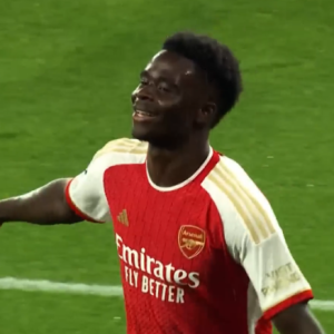 Arsenal Champions League Final After Saka Goal