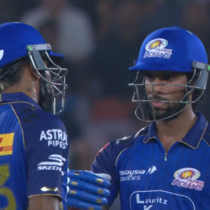 Tilak Varma Smashes IPL Hundred for MI
